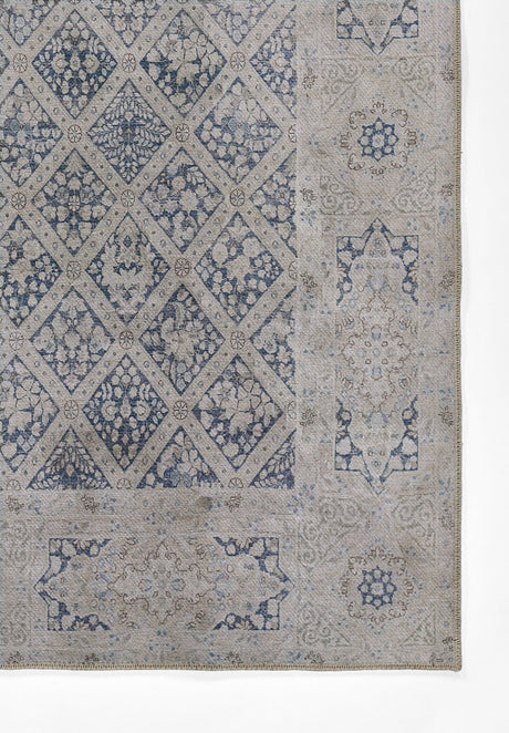 Momeni Erin Gates Dorset Dor - 3 Blue Rug - Momeni - dorsedor - 3blu2376