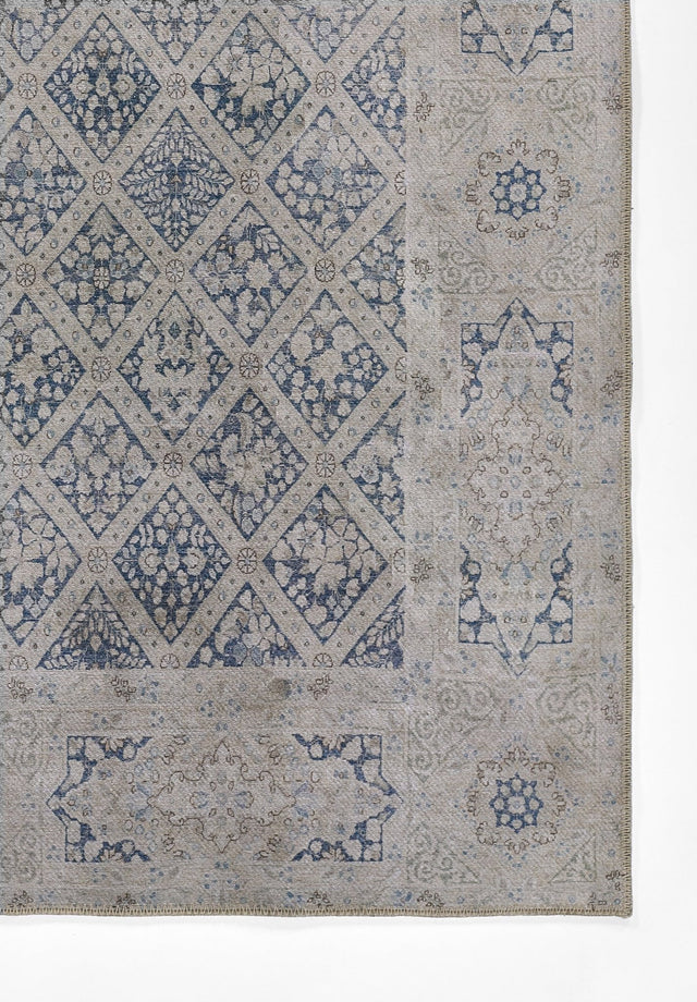 Momeni Erin Gates Dorset Dor - 3 Blue Rug - Momeni - dorsedor - 3blu2376