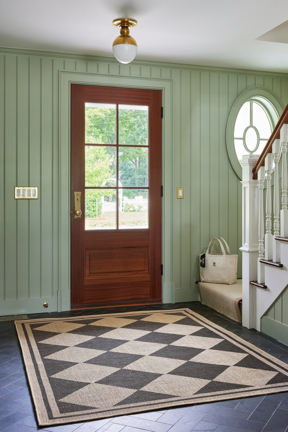Momeni Erin Gates Saybrook Say - 4 Black Rug - Momeni - saybrsay - 4blk2776