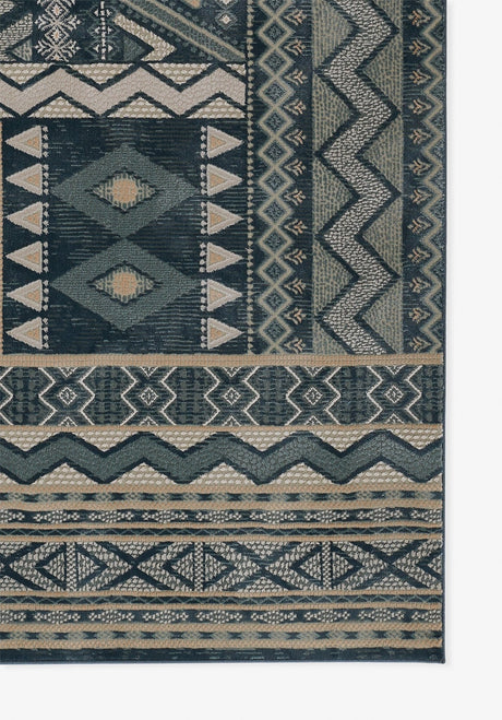 Momeni Genevieve Gnv - 9 Blue Rug - Momeni - genevgnv - 9blu1a2a