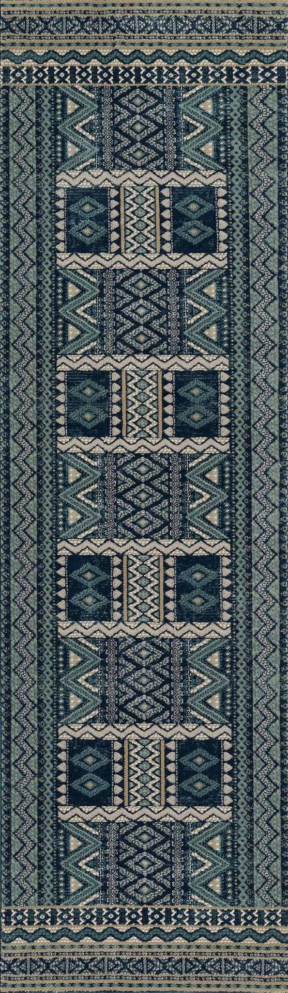 Momeni Genevieve Gnv - 9 Blue Rug - Momeni - genevgnv - 9blu2277