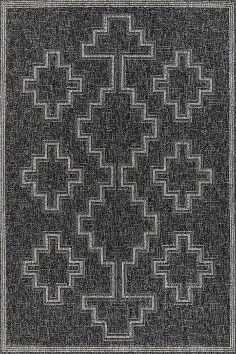 Momeni Hampton Ham - 9 Black Rugs - Momeni - hampoham - 9blk2030