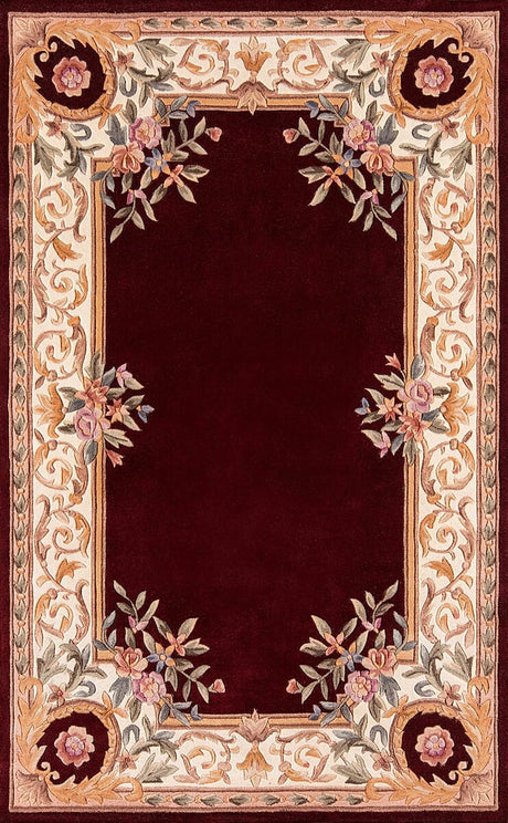 Momeni Harmony - 2 Hai - 7 Burgundy Rugs - Momeni - harm2hai - 7bur2030