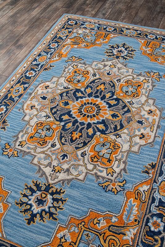 Momeni Ibiza Ibi - 1 Blue Rugs - Momeni - ibizaibi - 1blu2030