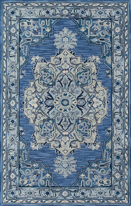 Momeni Ibiza Ibi - 1 Denim Rugs - Momeni - ibizaibi - 1dnm2030