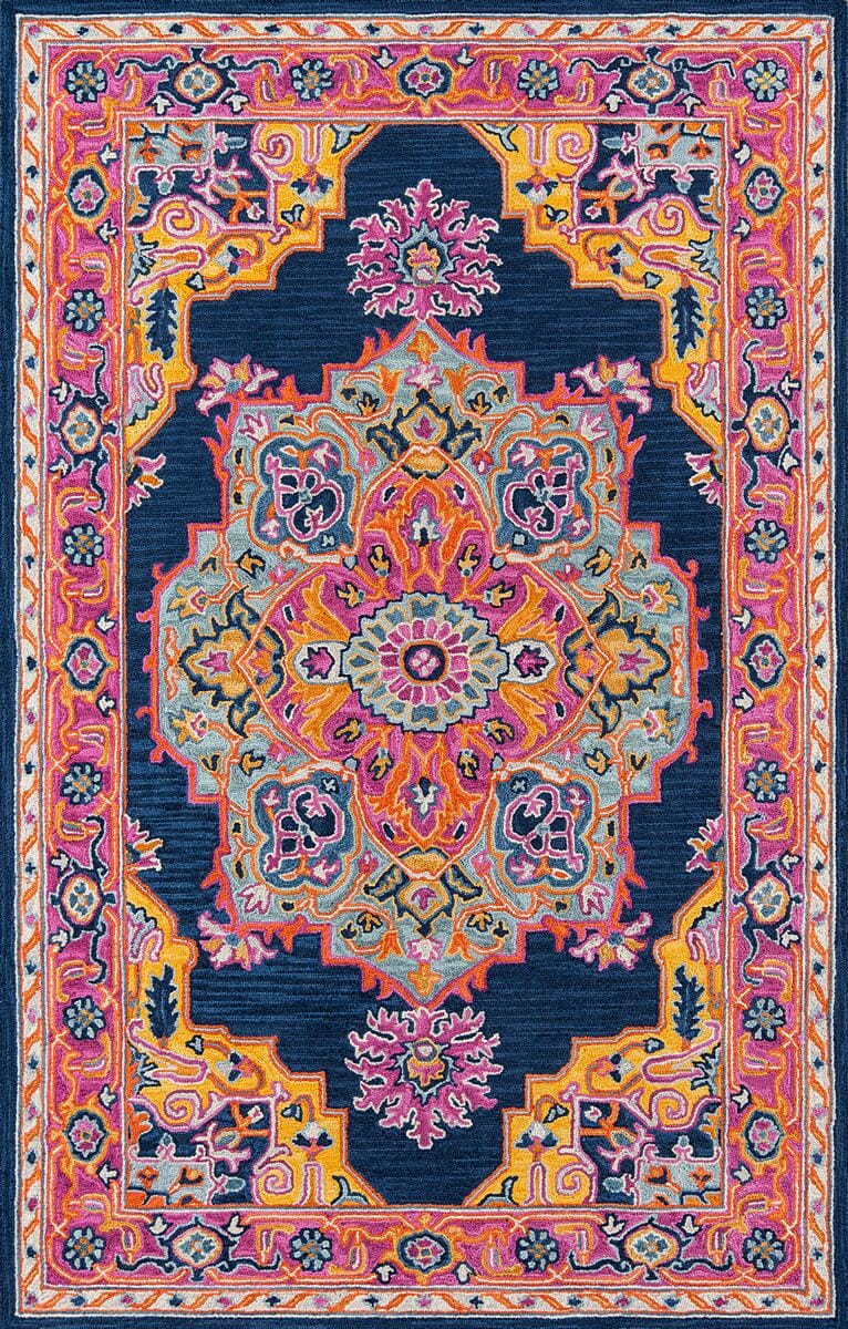 Momeni Ibiza Ibi - 1 Navy Rugs - Momeni - ibizaibi - 1nvy2030