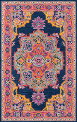 Momeni Ibiza Ibi - 1 Navy Rugs - Momeni - ibizaibi - 1nvy2030