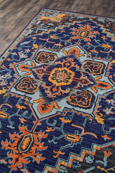 Momeni Ibiza Ibi - 2 Navy Rugs - Momeni - ibizaibi - 2nvy2030