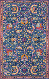 Momeni Ibiza Ibi - 3 Blue Rugs - Momeni - ibizaibi - 3blu2030