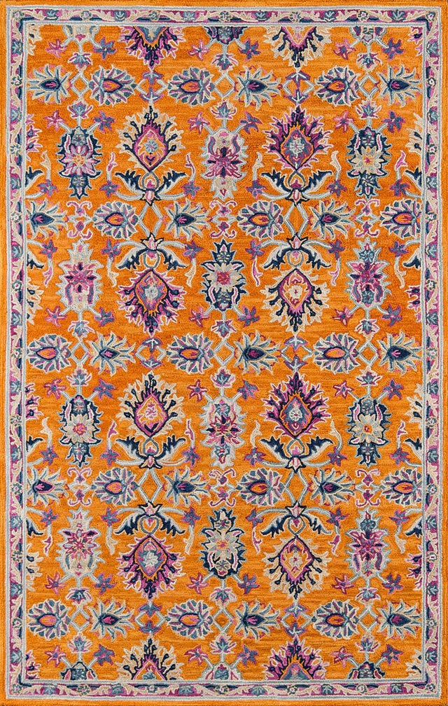 Momeni Ibiza Ibi - 4 Orange Rugs - Momeni - ibizaibi - 4org2030