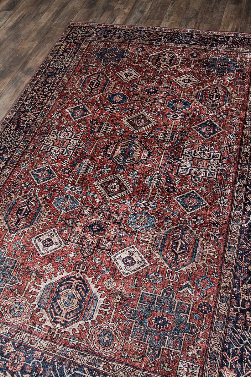 Momeni Karachi Kar - 2 Rust Rugs - Momeni - karackar - 2rst2030