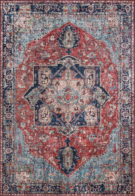 Momeni Karachi Kar - 3 Multi Rugs - Momeni - karackar - 3mti2030