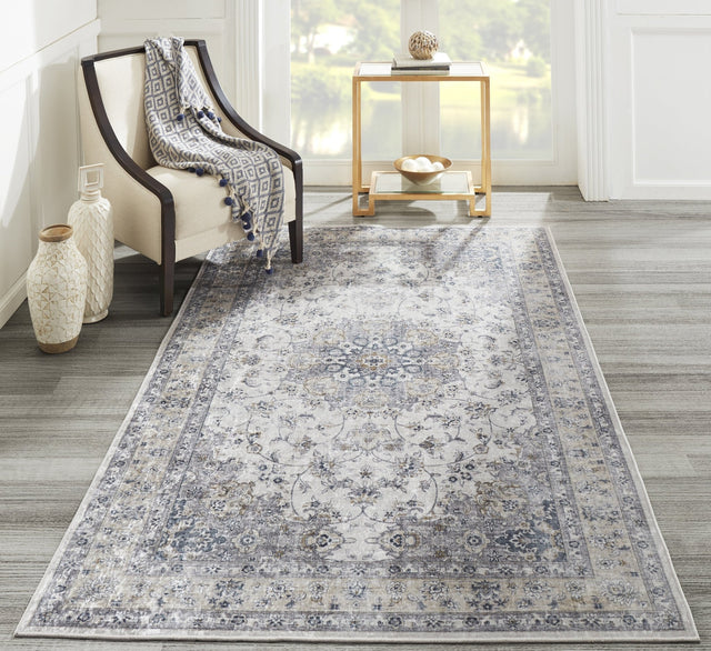 Momeni Karachi Kar - 7 Grey Rugs - Momeni - karackar - 7gry2030