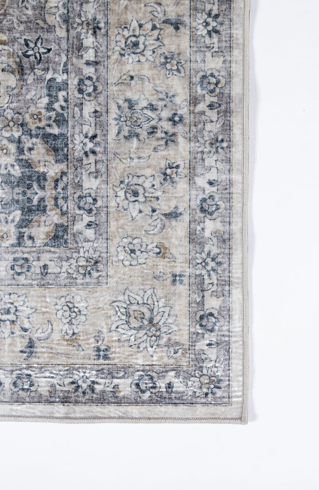 Momeni Karachi Kar - 7 Grey Rugs - Momeni - karackar - 7gry2030