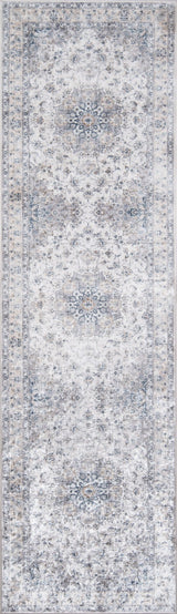 Momeni Karachi Kar - 7 Grey Rugs - Momeni - karackar - 7gry2380