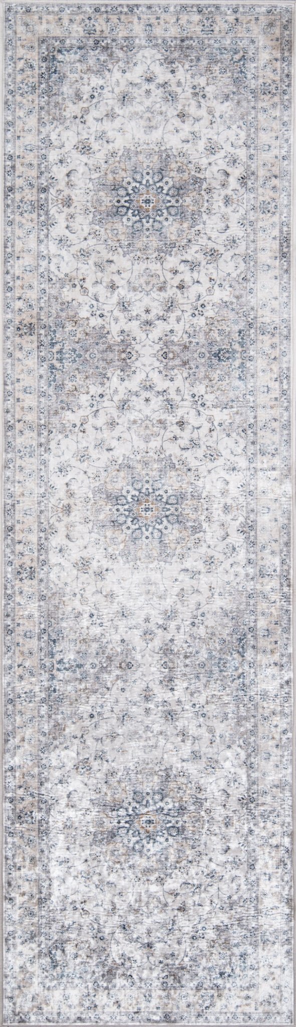 Momeni Karachi Kar - 7 Grey Rugs - Momeni - karackar - 7gry2380