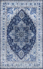 Momeni Karachi Kar - 8 Blue Rugs - Momeni - karackar - 8blu2030