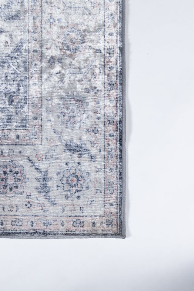 Momeni Karachi Kar - 8 Grey Rugs - Momeni - karackar - 8gry2030