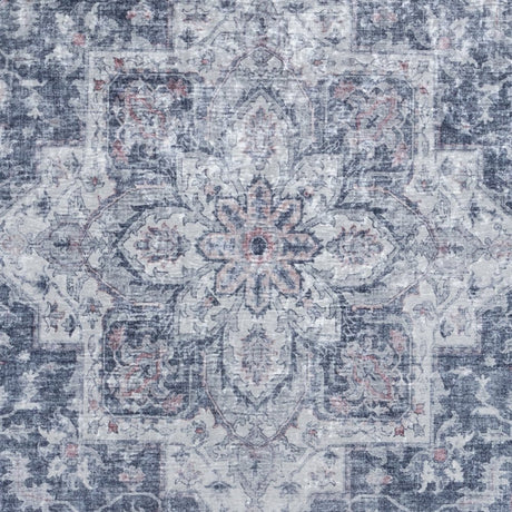 Momeni Karachi Kar - 8 Grey Rugs - Momeni - karackar - 8gry2380