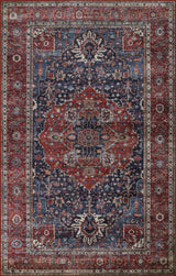 Momeni Karachi Kar11 Navy Rug - Momeni - karackar11nvy2030