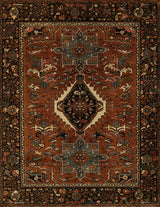 Momeni Karajeh Kaj - 1 Red Rug - Momeni - karajkaj - 1red5080