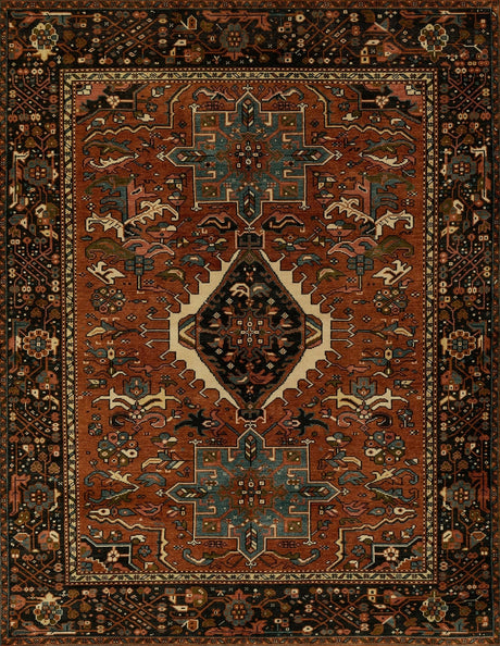 Momeni Karajeh Kaj - 1 Red Rug - Momeni - karajkaj - 1red5080