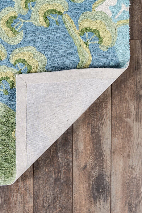 Momeni Madcap Cottage Embrace Road To Canton Emb - 2 Blue Rugs - Momeni - embraemb - 2blu2030