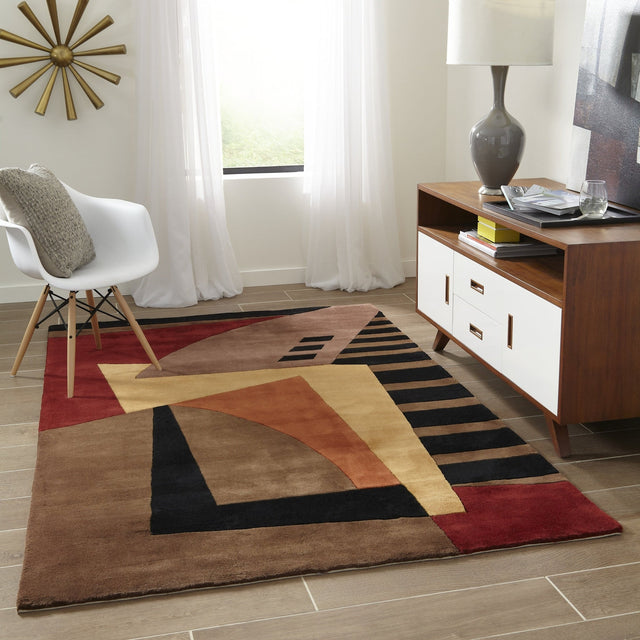 Momeni New Wave Nw - 22 Pomegranate Rug - Momeni - newwanw - 22pom3656