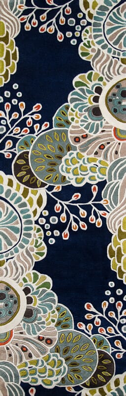 Momeni New Wave Nw146 Navy Rugs - Momeni - newwanw146nvy2680