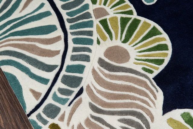 Momeni New Wave Nw146 Navy Rugs - Momeni - newwanw146nvy3656