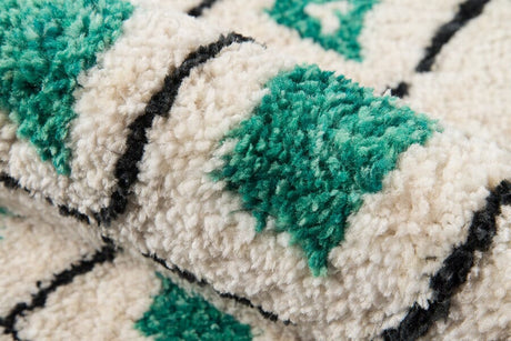 Momeni Novogratz Bungalow Bun - 2 Green Rugs - Momeni - bunglbun - 2grn3656