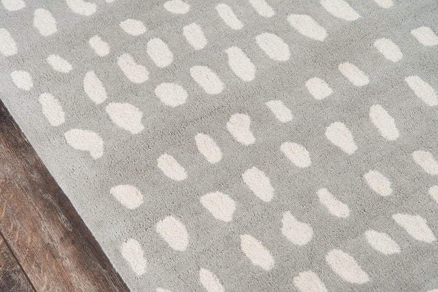 Momeni Novogratz Delmar Boho Dots Del11 Grey Rugs - Momeni - delmadel11gry2380