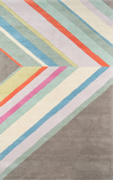 Momeni Novogratz Delmar Del - 5 Grey Rugs - Momeni - delmadel - 5gry3656