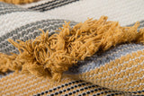 Momeni Novogratz Indio Feliz Ind - 6 Mustard Rugs - Momeni - indioind - 6mst237a