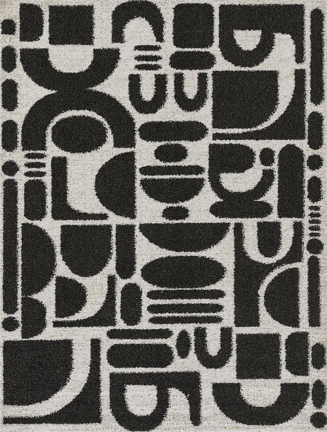 Momeni Novogratz Kaia Kai - 2 Black Rug - Momeni - kaia0kai - 2blk5370