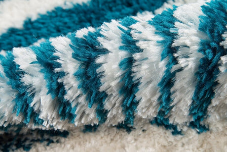 Momeni Novogratz Kalahari Domesticated Kal - 1 Turquoise Rugs - Momeni - kalahkal - 1tqs3656