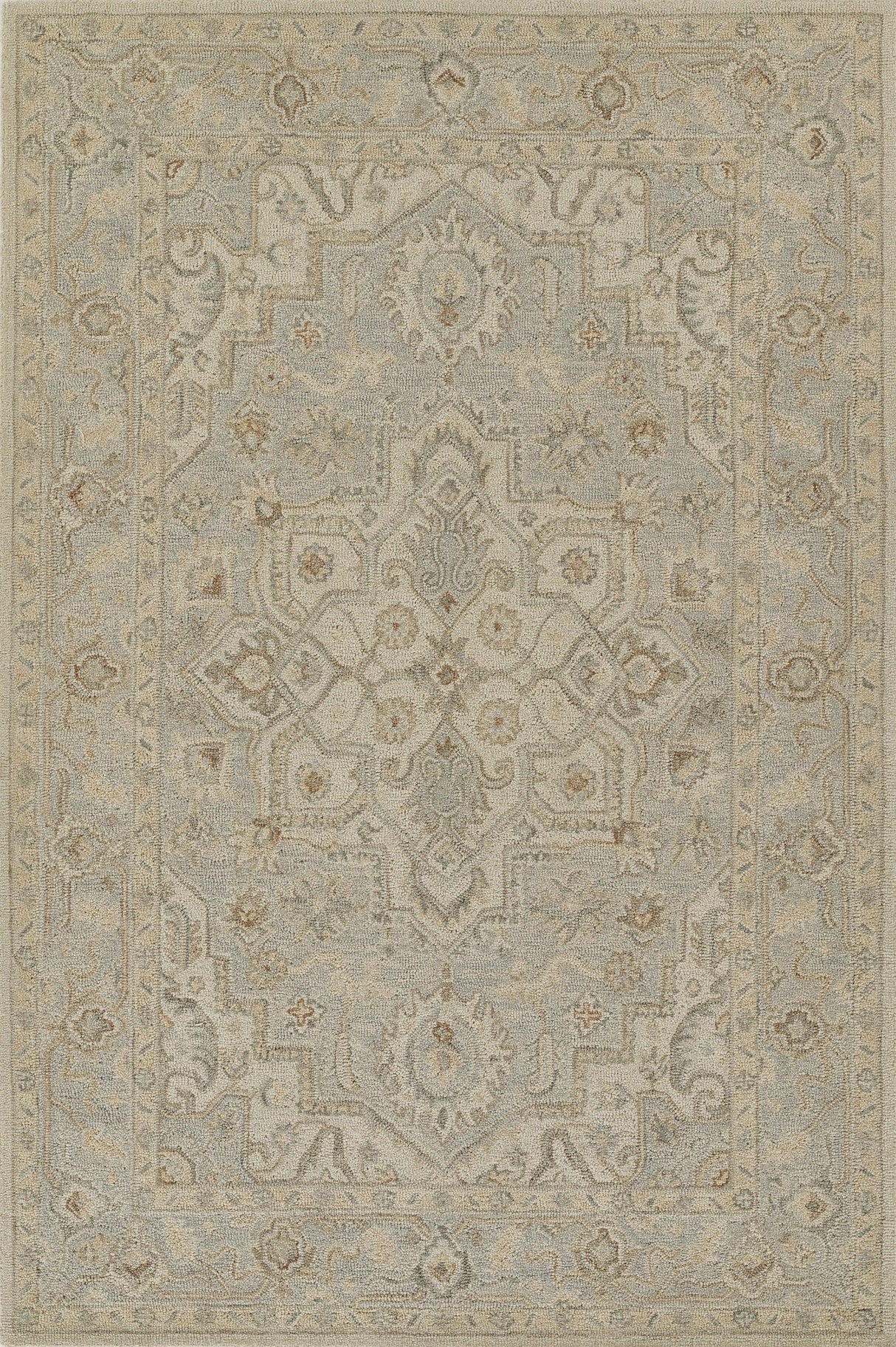 Momeni Pasha Psh - 1 Light Blue Rug - Momeni - pashapsh - 1lbl2040