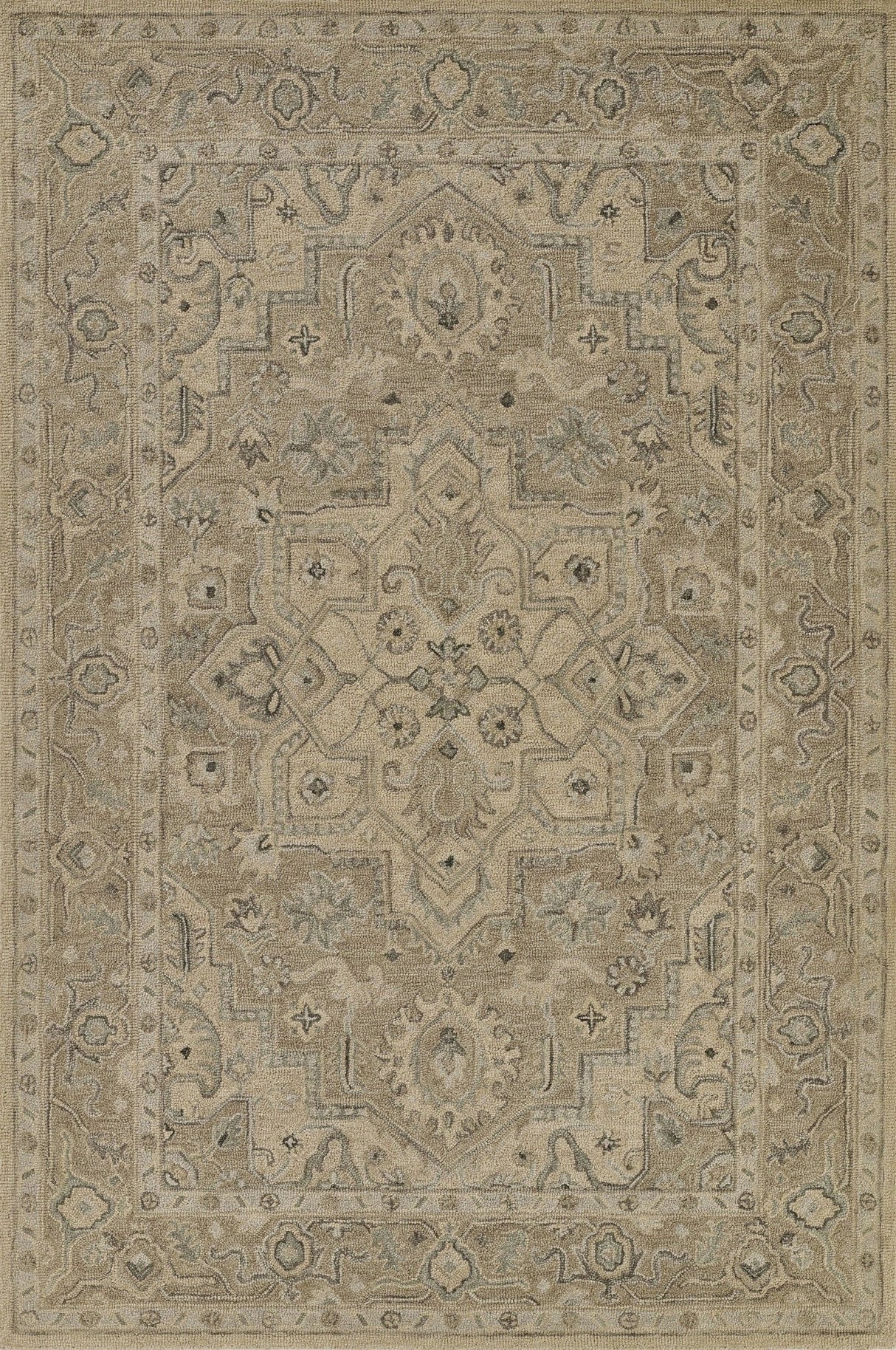 Momeni Pasha Psh - 1 Taupe Rug - Momeni - pashapsh - 1tau2040