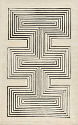 Momeni Simba Sim - 3 White Rug - Momeni - simbasim - 3wht2030