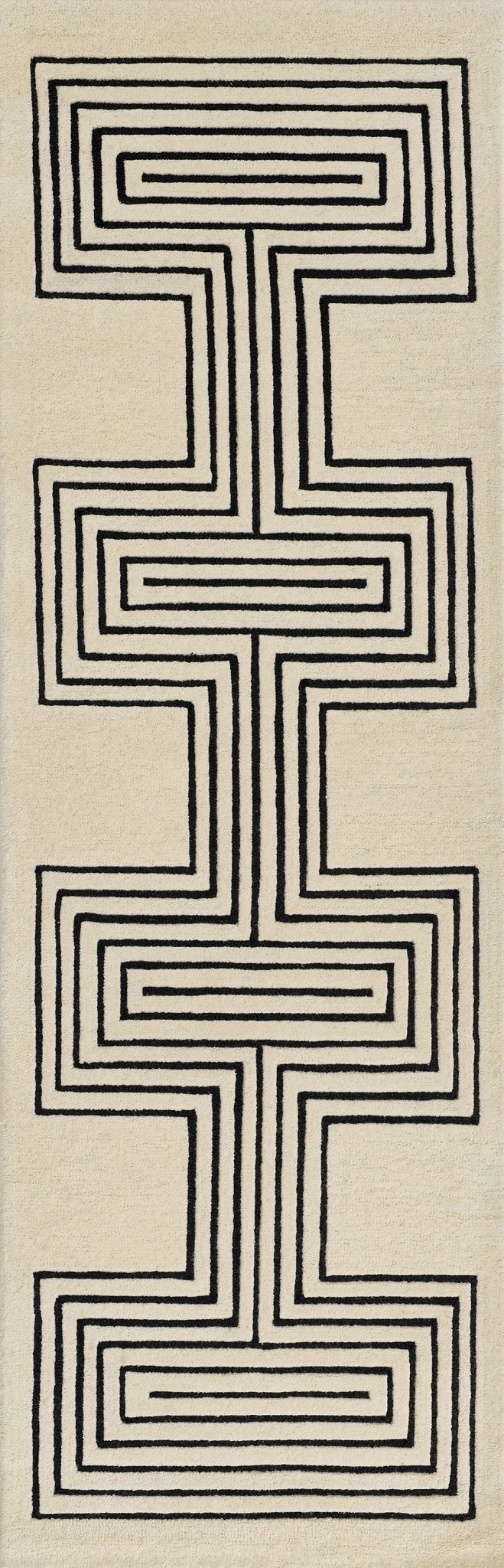 Momeni Simba Sim - 3 White Rug - Momeni - simbasim - 3wht2680