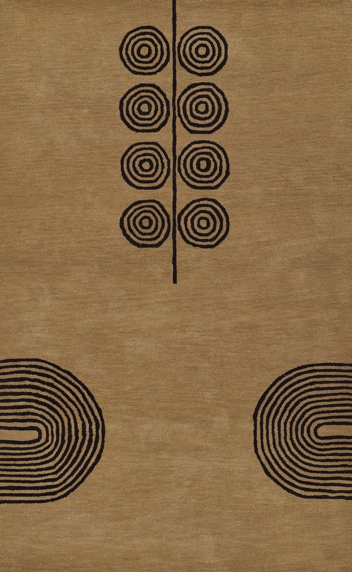 Momeni Simba Sim - 6 Beige Rugs - Momeni - simbasim - 6bge2030