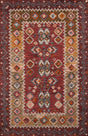 Momeni Tangier Tan - 1 Red Rugs - Momeni - tangitan - 1red2030