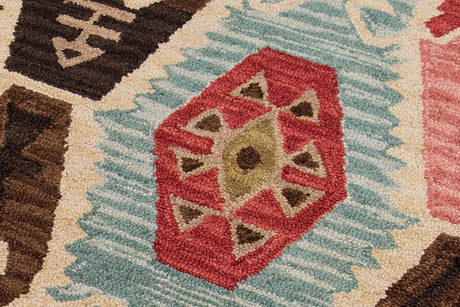 Momeni Tangier Tan - 2 Multi Rugs - Momeni - tangitan - 2mti2380