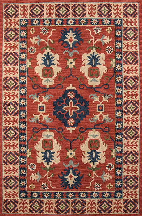 Momeni Tangier Tan - 3 Red Rugs - Momeni - tangitan - 3red2030