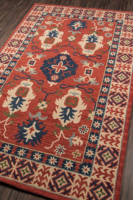 Momeni Tangier Tan - 3 Red Rugs - Momeni - tangitan - 3red2380