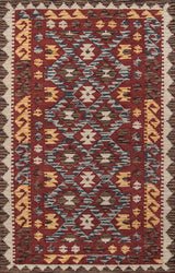 Momeni Tangier Tan - 7 Red Rugs - Momeni - tangitan - 7red2030