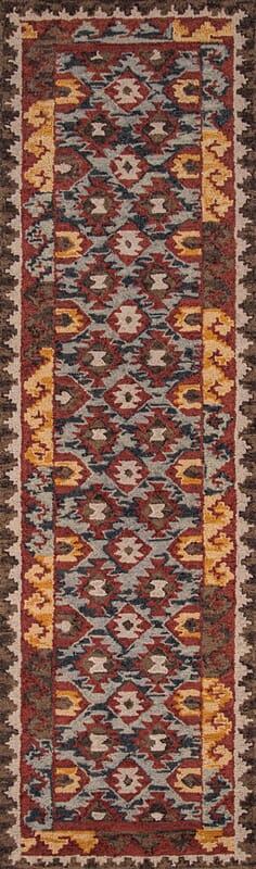 Momeni Tangier Tan - 7 Red Rugs - Momeni - tangitan - 7red2380