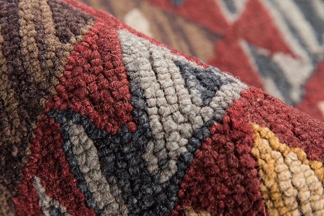 Momeni Tangier Tan - 7 Red Rugs - Momeni - tangitan - 7red2380