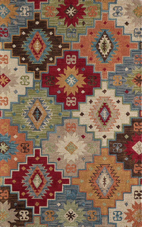 Momeni Tangier Tan23 Multi Rugs - Momeni - tangitan23mti2030