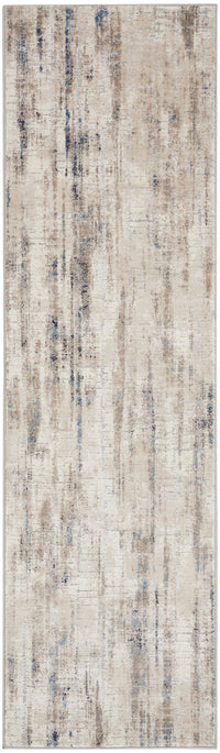 Calvin Klein Home Ck022 Infinity Ifn02 Ivory Grey Blue Rug